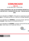 Vista preliminar de documento Cambio de fecha para el desarrollo de las actividades deportivas en marco de los JEDPA 2024
