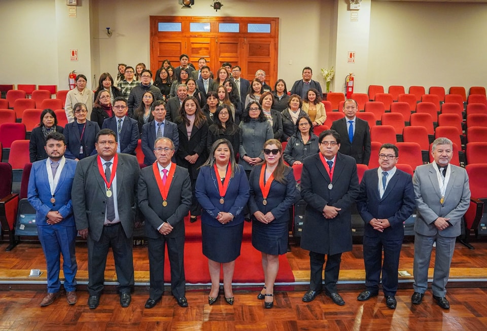Módulo Civil Corporativo de Litigación Oral conmemoró IV Aniversario de implementación en Cusco