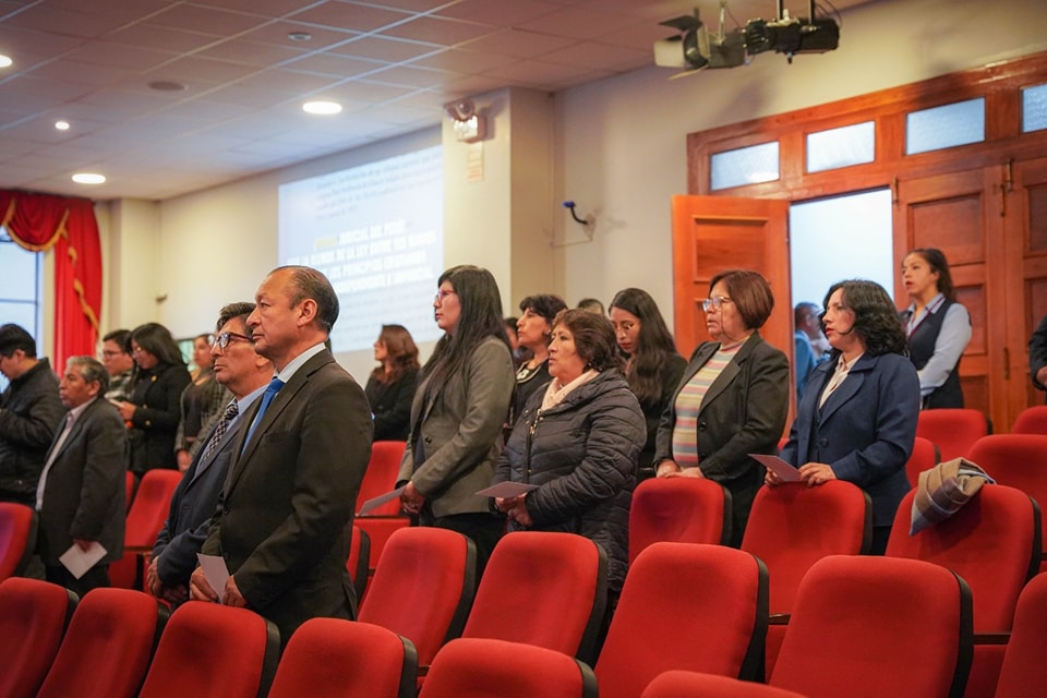 Módulo Civil Corporativo de Litigación Oral conmemoró IV Aniversario de implementación en Cusco