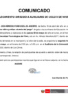 Vista preliminar de documento Comunicado