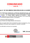 Vista preliminar de documento Comunicado