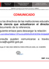 Vista preliminar de documento Comunicado