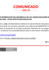 Vista preliminar de documento Comunicado
