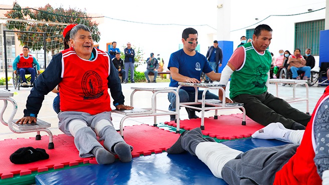 Día Internacional de la Lesión Medular INR brindó 22 554 terapias de rehabilitación a pacientes con daños en la médula espinal