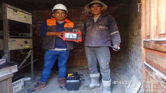 Quitaracsa ya cuenta con señal de televisión nacional