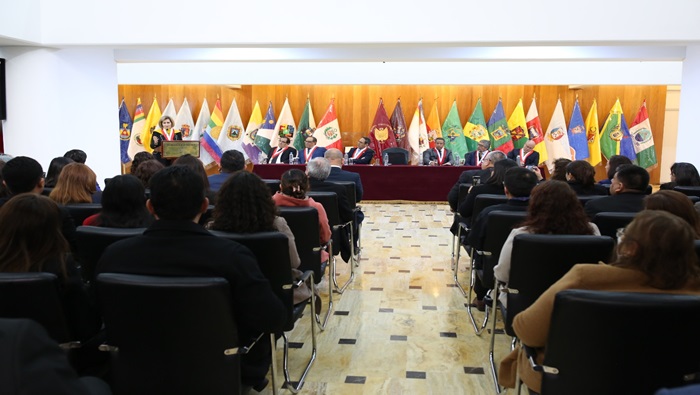 Magistrada Luz Pacheco Zerga juramentó como presidenta del Tribunal Constitucional