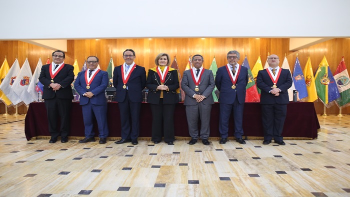Magistrada Luz Pacheco Zerga juramentó como presidenta del Tribunal Constitucional