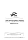 Vista preliminar de documento Código de Buen Gobierno Corporativo del SEMAN PERÚ SAC