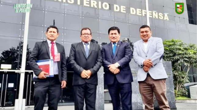 Foto Alcalde Javier Pazo participa de reunión sobre problemática de asaltos en altamar 