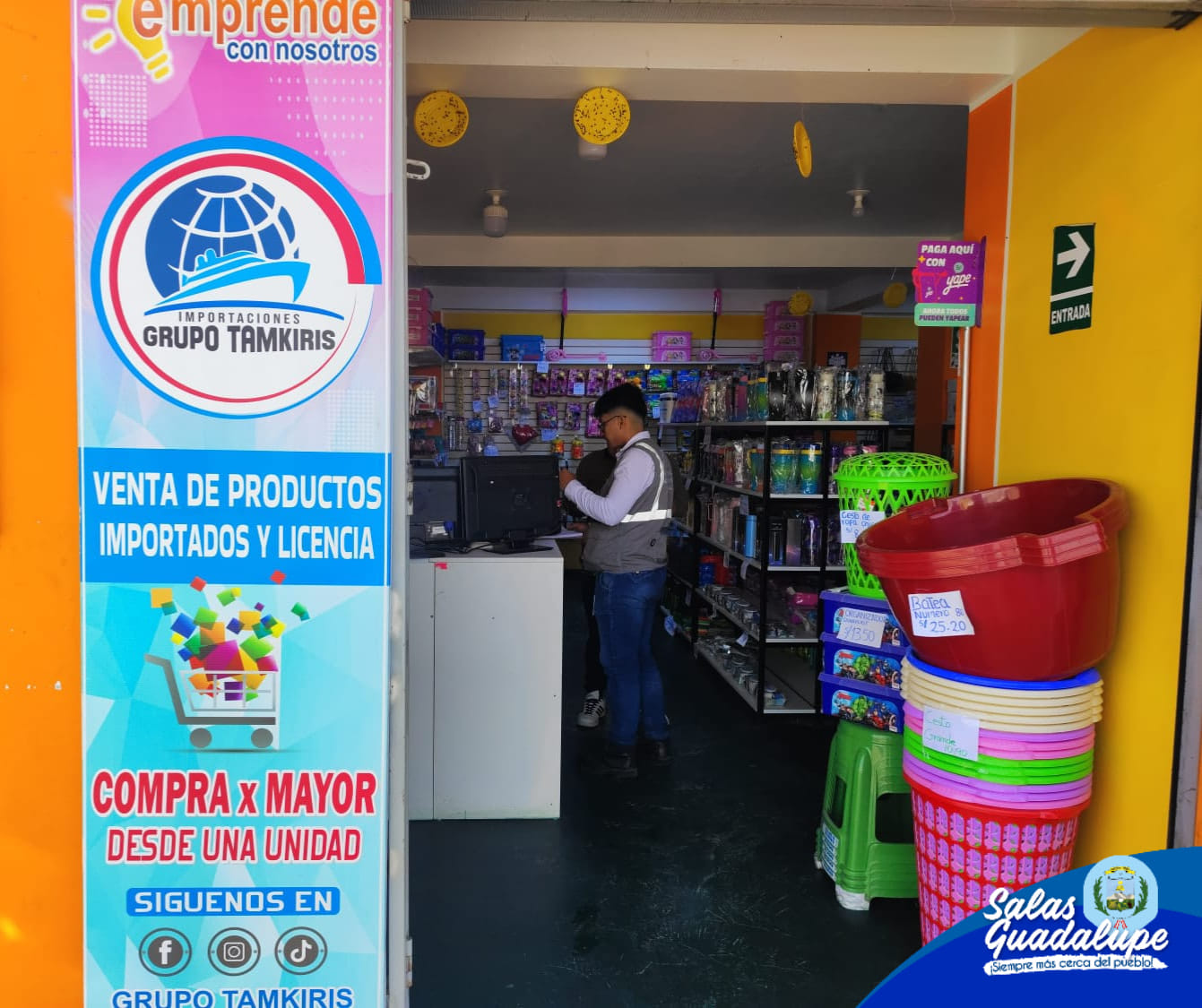OPERATIVO DE FISCALIZACIÓN A ESTABLECIMIENTOS COMERCIALES EN GUADALUPE - CERCADO
