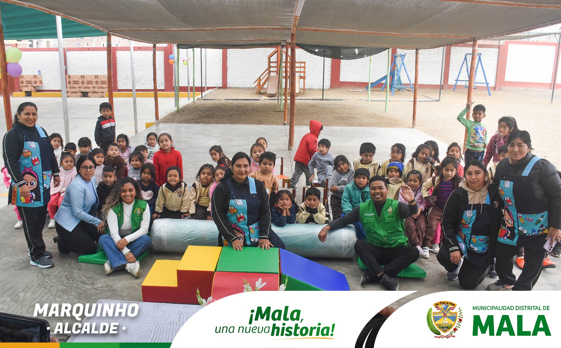 Gran Entrega de Donativos a Tres Instituciones Educativas del Distrito de Mala
