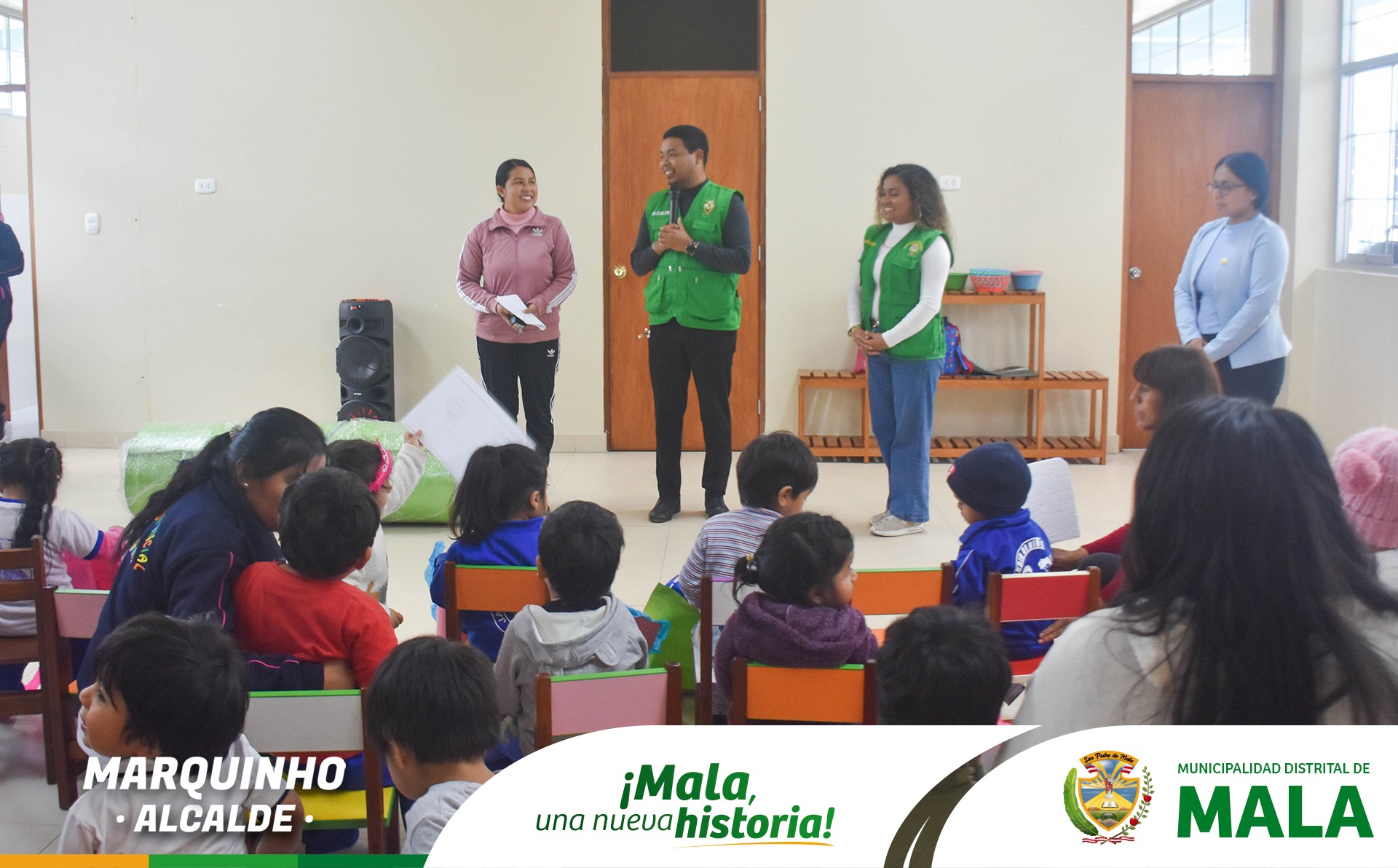 Gran Entrega de Donativos a Tres Instituciones Educativas del Distrito de Mala