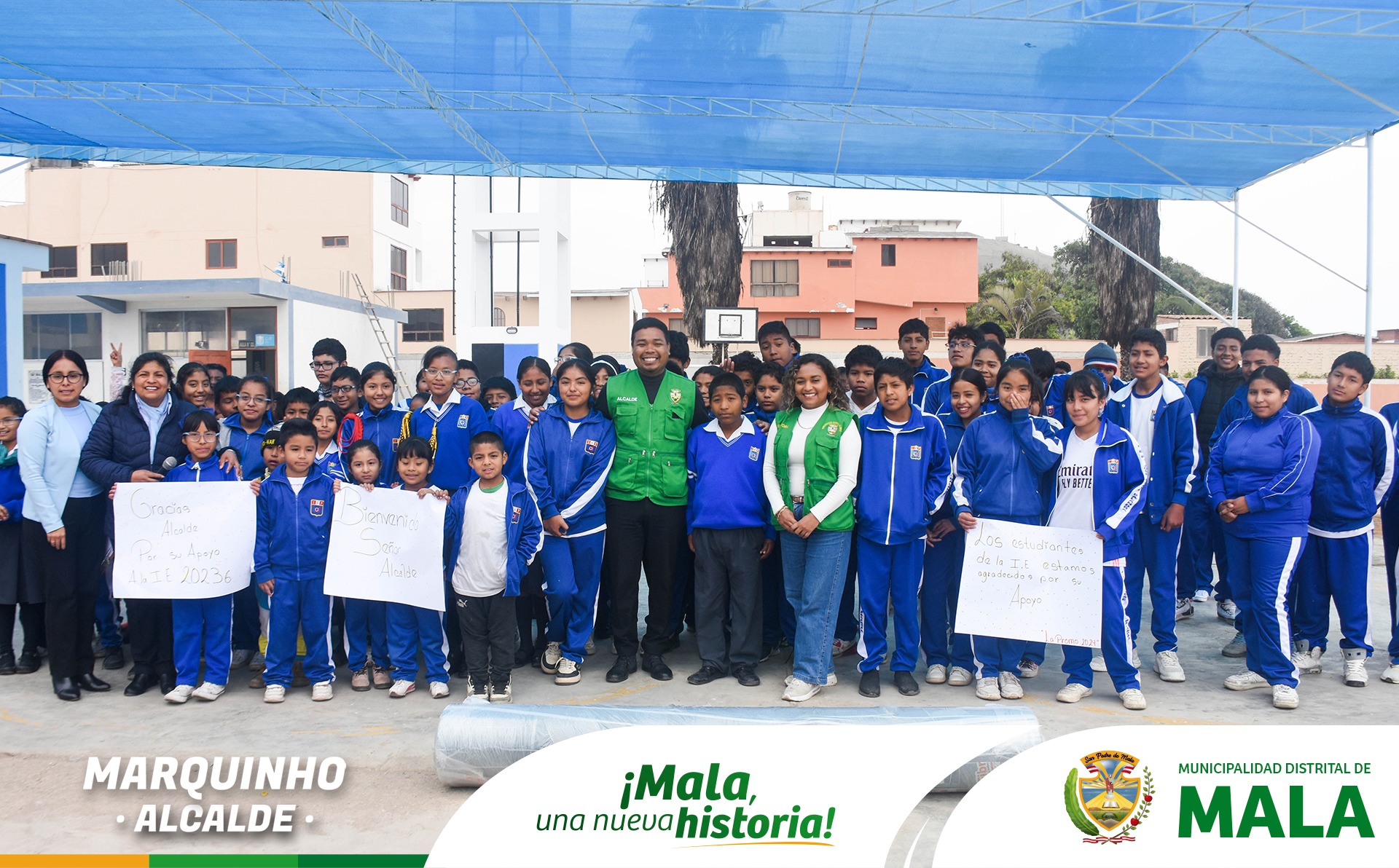 Gran Entrega de Donativos a Tres Instituciones Educativas del Distrito de Mala
