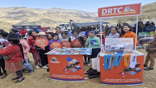 DRTC impulsa la seguridad vial