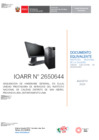 Vista preliminar de documento Documento Equivalente de la IOARR con CUI 2650644  