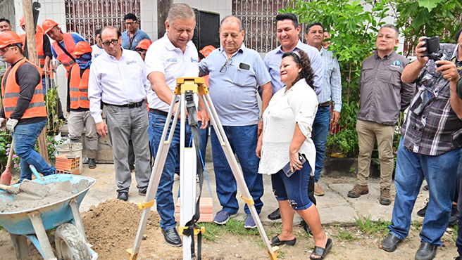 Inician obra de movilidad urbana en calle José Gálvez
