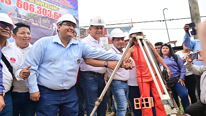 Maynas inicia obra de reasfaltado de Av. Participación