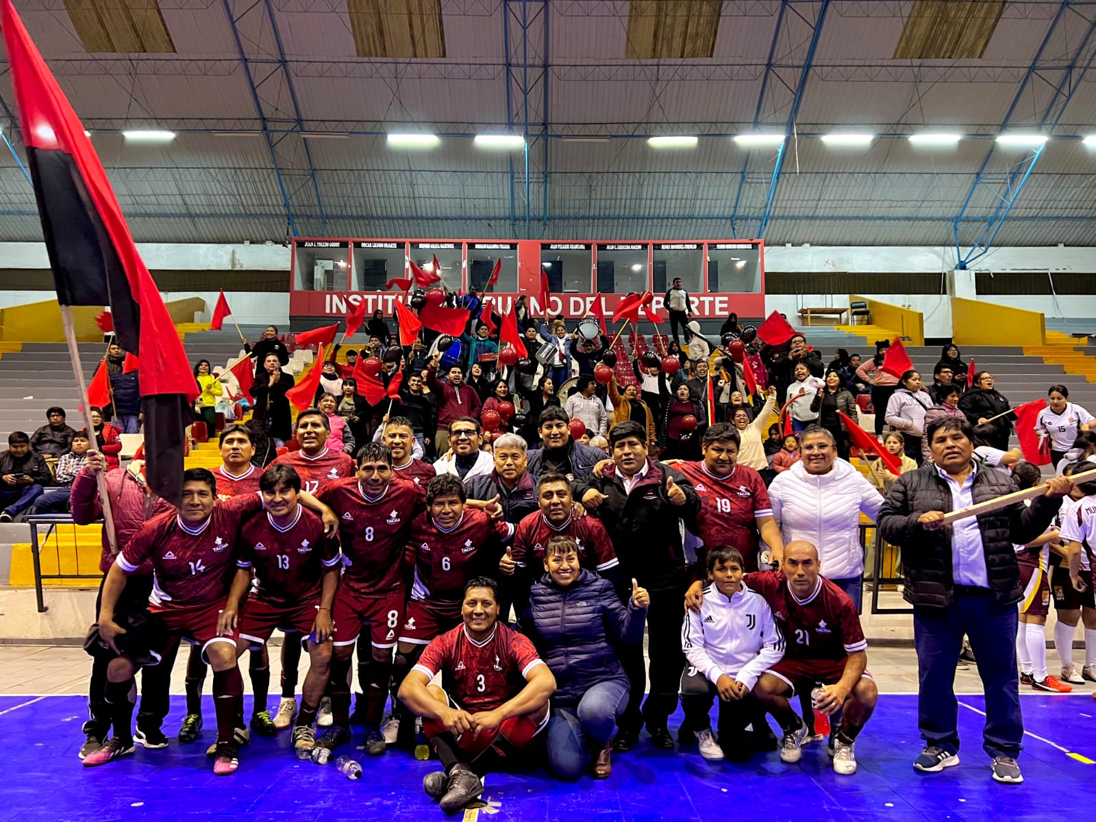 GORE Tacna logra tres títulos de Fútbol 6 de los Juegos Deportivos Laborales