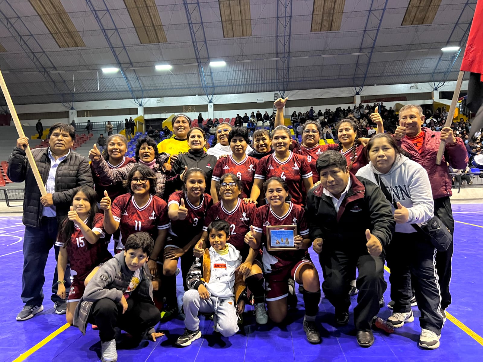 GORE Tacna logra tres títulos de Fútbol 6 de los Juegos Deportivos Laborales