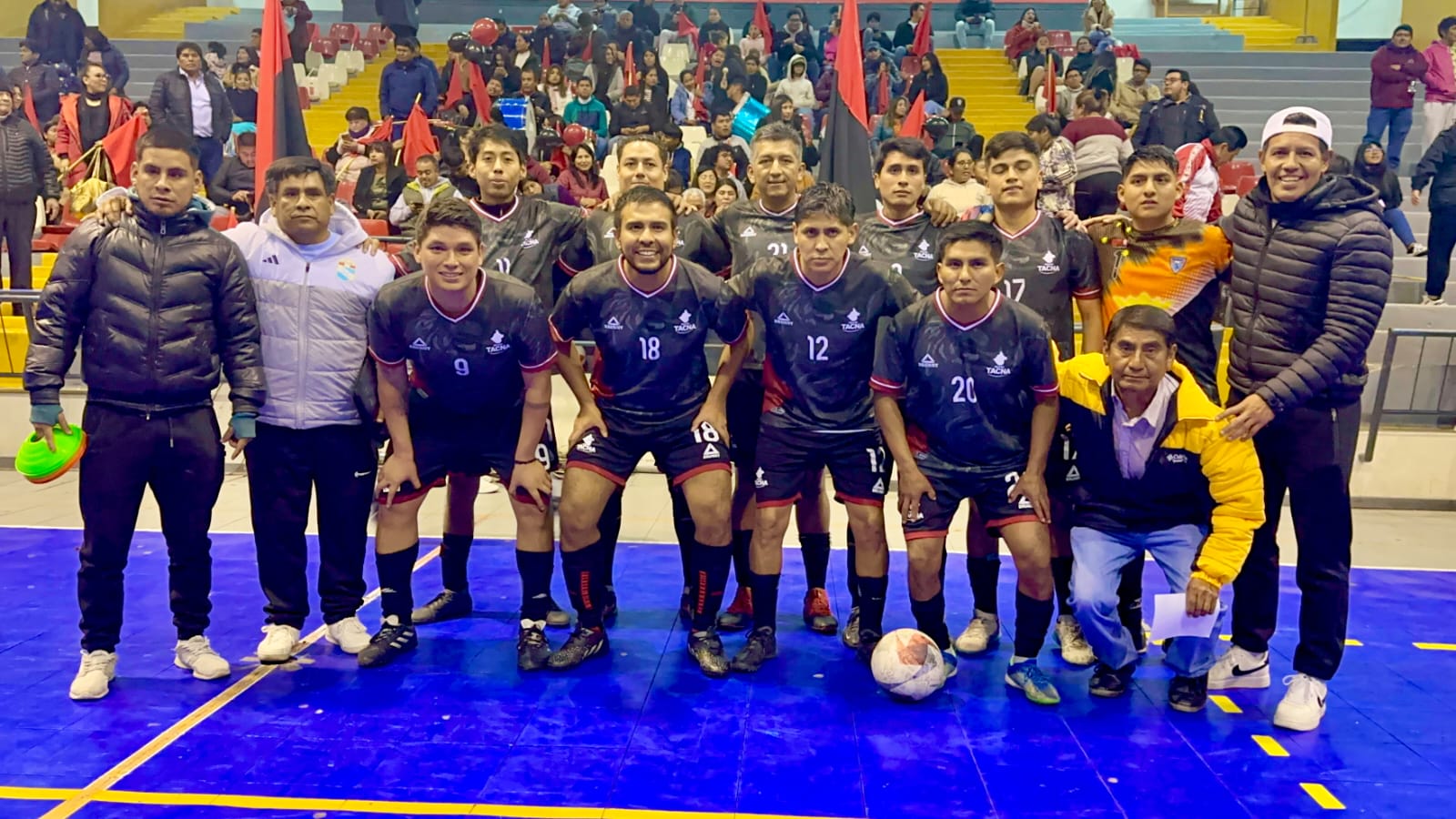 GORE Tacna logra tres títulos de Fútbol 6 de los Juegos Deportivos Laborales