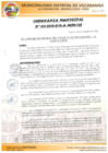 Vista preliminar de documento OM Nº 011-2018-CM-A-MDV-LC