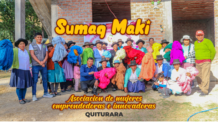 Un nuevo logro para la asociación Sumaq Maki de Quiturara.