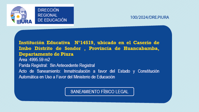 Saneamiento Físico Legal