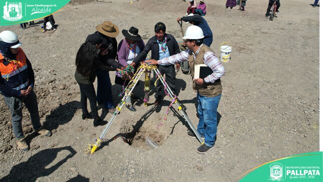 Puesta de Primera Piedra para la ejecución del proyecto “𝐑𝐄𝐍𝐎𝐕𝐀𝐂𝐈𝐎𝐍 𝐃𝐄 𝐑𝐄𝐒𝐄𝐑𝐕𝐎𝐑𝐈𝐎; 𝐄𝐍 𝐄𝐋(𝐋𝐀) 𝐄𝐍 𝐒𝐈𝐒𝐓𝐄𝐌𝐀 𝐃𝐄 𝐒𝐀𝐍𝐄𝐀𝐌𝐈𝐄𝐍𝐓𝐎 𝐃𝐄 𝐀𝐆𝐔𝐀 𝐏𝐎𝐓𝐀𝐁𝐋𝐄 𝐔𝐑𝐁𝐀𝐍𝐎 𝐄𝐍 𝐁𝐀𝐑𝐑𝐈𝐎 𝐏𝐀𝐋𝐋𝐏𝐀𝐓𝐀 𝐃𝐄𝐋 𝐃𝐈𝐒𝐓𝐑𝐈𝐓𝐎 𝐃𝐄 𝐏𝐀𝐋𝐋𝐏𝐀𝐓𝐀, 𝐏𝐑𝐎𝐕𝐈𝐍𝐂𝐈𝐀 𝐄𝐒𝐏𝐈𝐍𝐀𝐑, 𝐃𝐄𝐏𝐀𝐑𝐓𝐀𝐌𝐄𝐍𝐓𝐎 𝐂𝐔𝐒𝐂𝐎”.