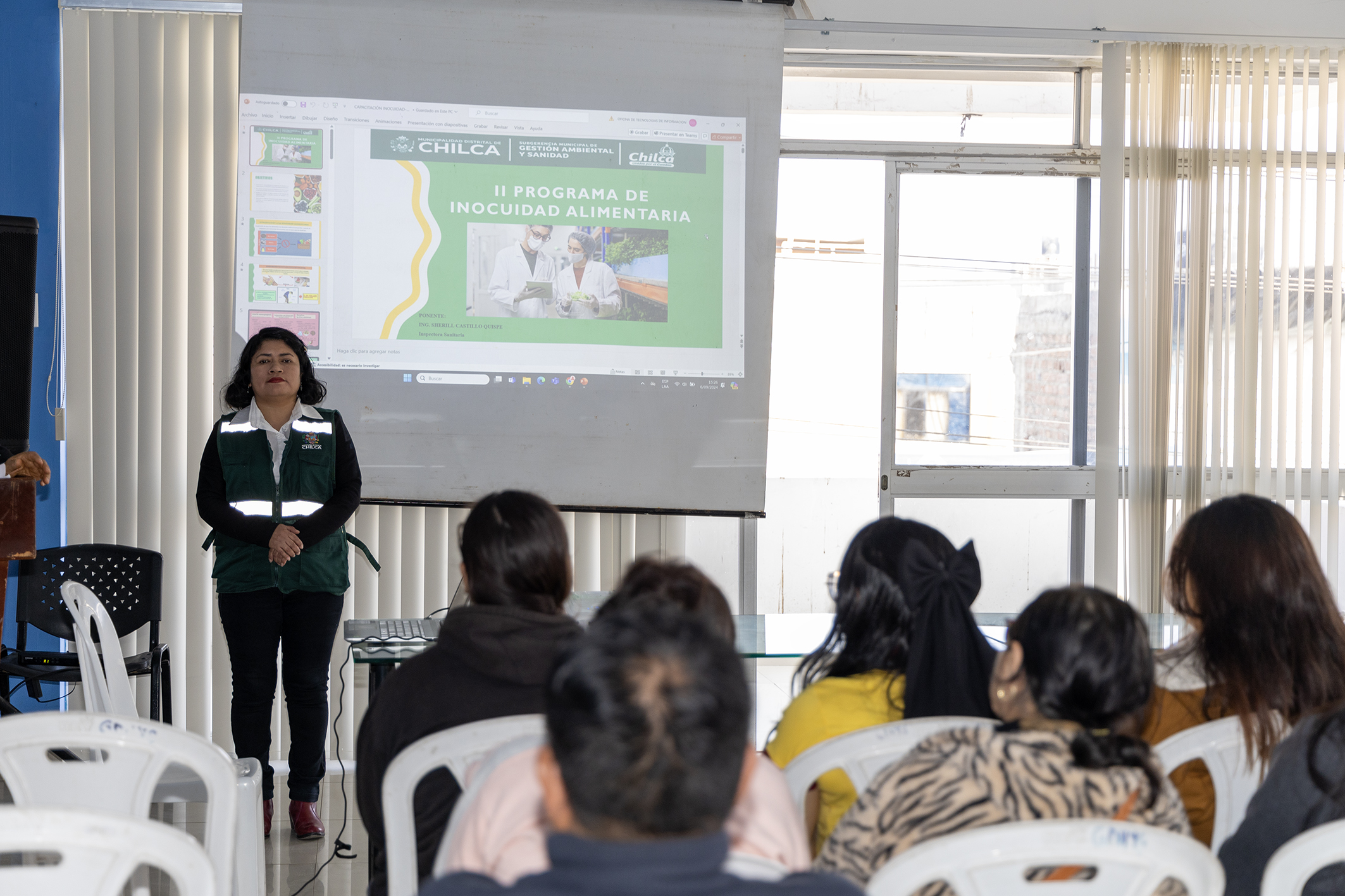 Hoy inició el II Programa de Capacitación de Inocuidad alimentaria a través del módulo de 'Buenas prácticas de manipulación de alimentaria'.