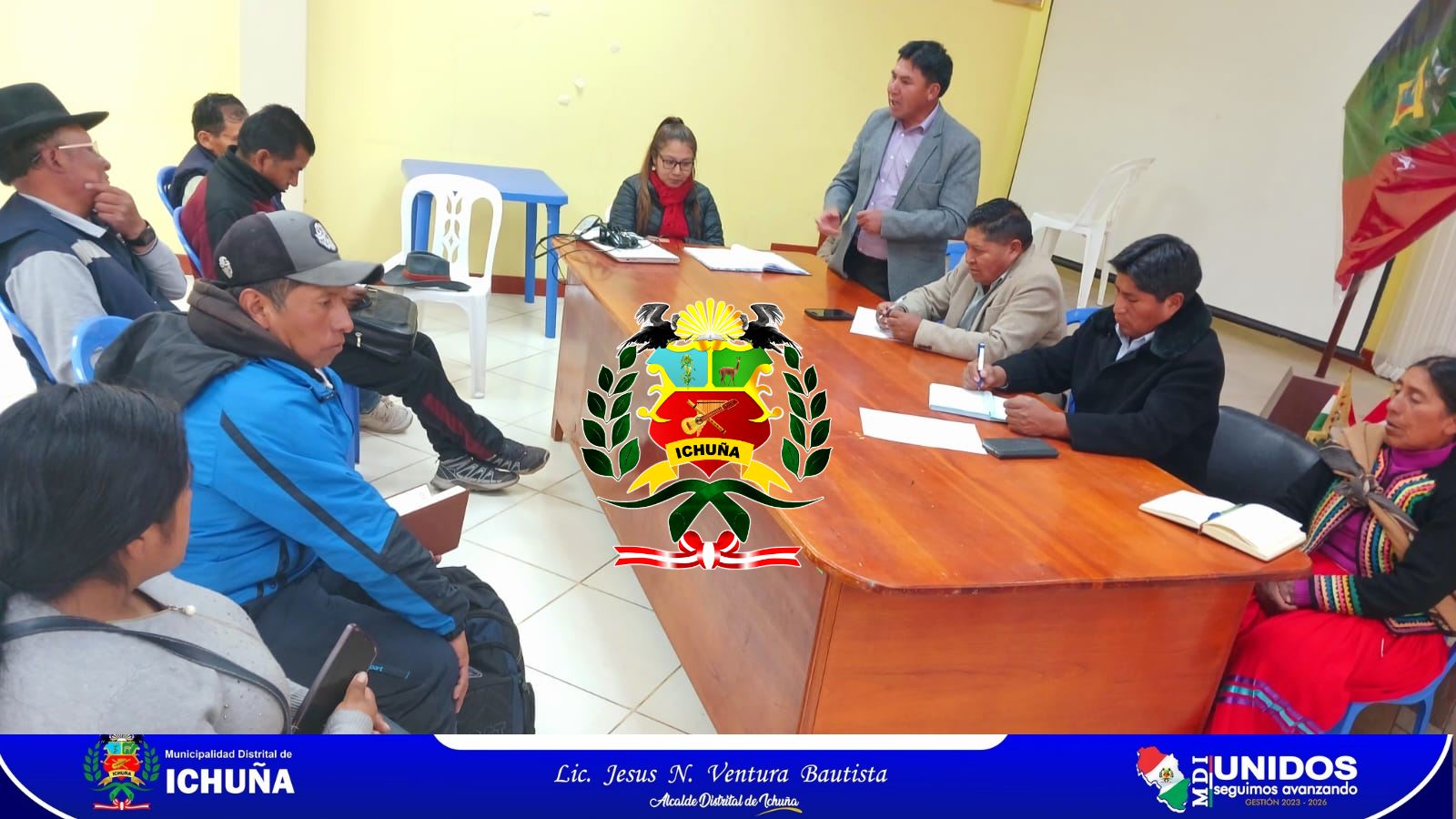 Se reunieron Autoridades del Comité Multisectorial del Distrito de Ichuña