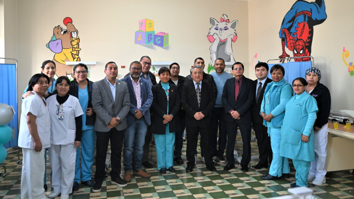 INSN: renuevan sala del Servicio de Quemados