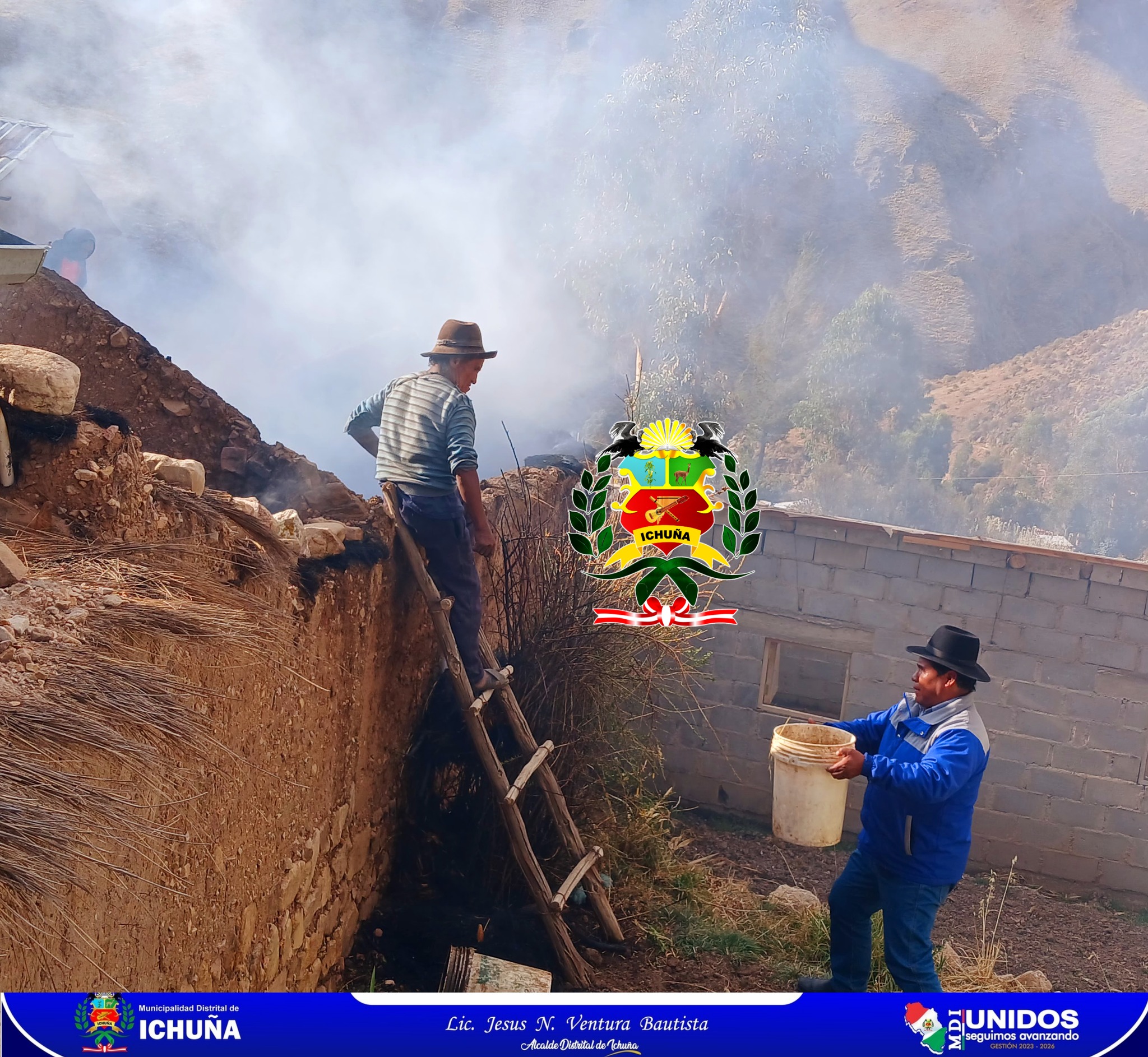 INCENDIO consumió vivienda en la Comunidad de Miraflores