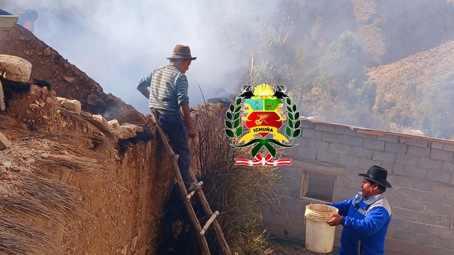 INCENDIO consumió vivienda en la Comunidad de Miraflores