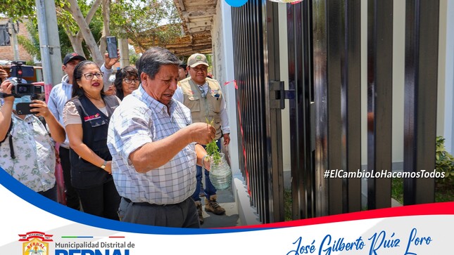 Bendición del proyecto de seguridad ciudadana del Distrito de Bernal. Un paso hacia un futuro más seguro.