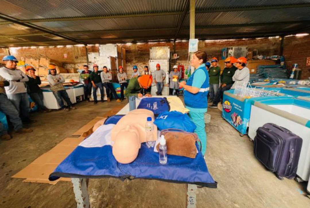 Más de 63 mil trabajadores asegurados de diversas empresas recibieron orientación en salud ocupacional en lo que va de 2024