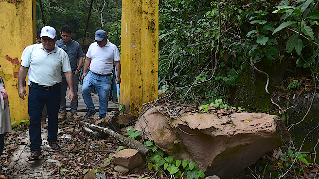 Gobierno regional mejorará las condiciones del Velo de la Novia para repotenciar el turismo en Padre Abad