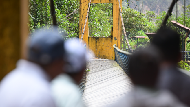 Gobierno regional mejorará las condiciones del Velo de la Novia para repotenciar el turismo en Padre Abad