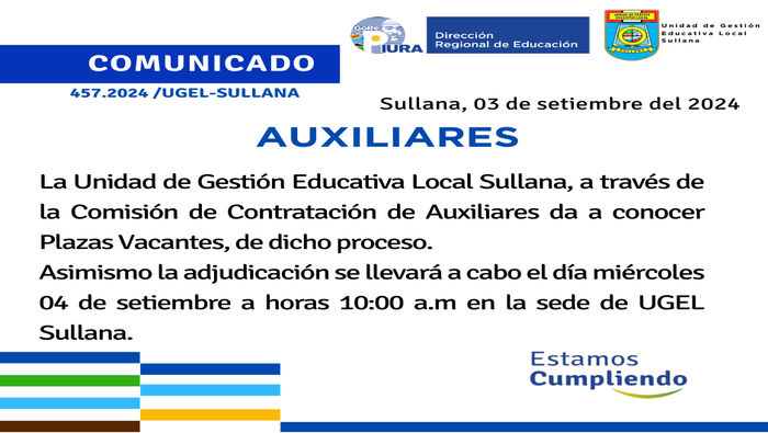Comunicado457- 2024