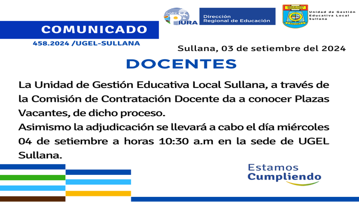 Comunicado458- 2024