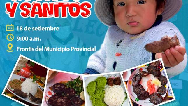 Niña sosteniendo un alimento 