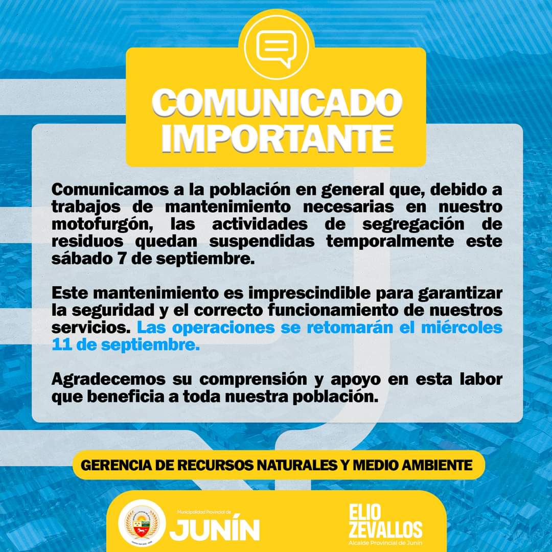 comunicado