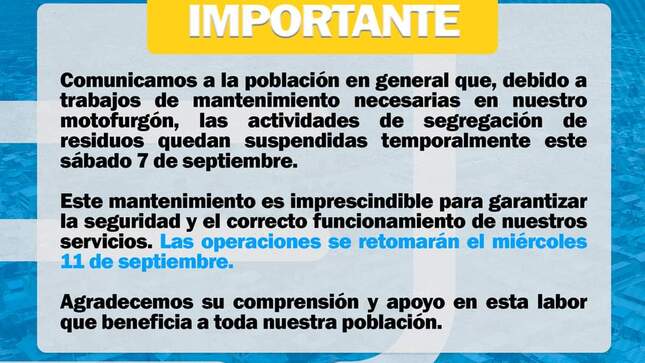 comunicado