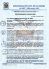 Vista preliminar de documento Ordenanza Municipal N°006-2024-MDSA