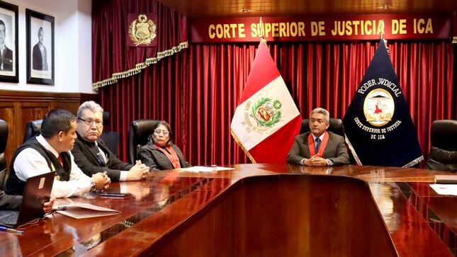 Corte Superior de Justicia de Ica.