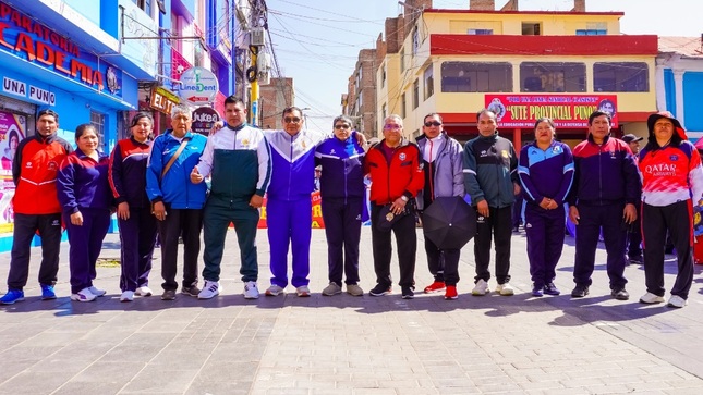 Municipalidad de Puno presente en inauguración de los Juegos Magisteriales 2024
