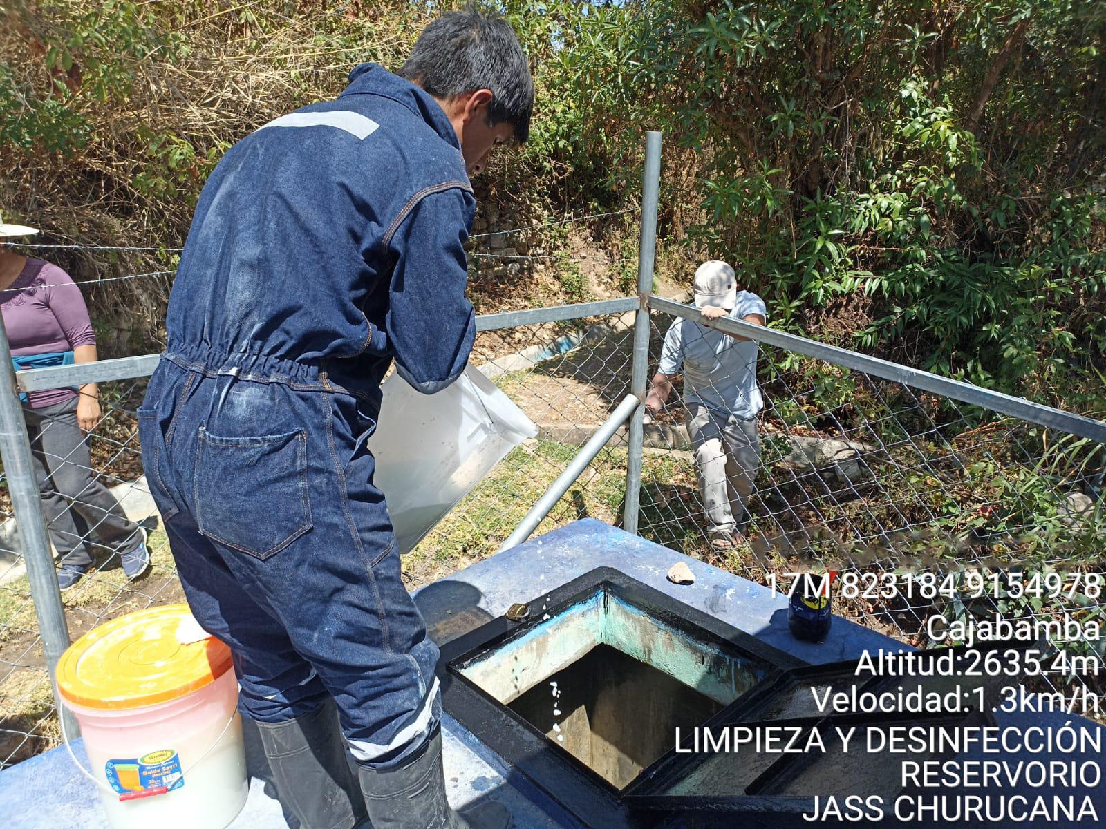 Mejoramos la calidad del agua en ocho caseríos de Cajabamba