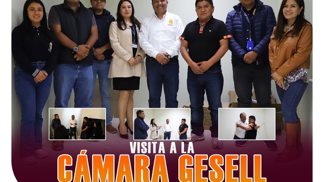 Visita a la cámara GESELL de Cajabamba en su 80% de avance