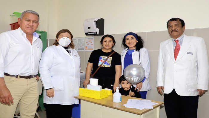 especialistas del Instituto Nacional de Salud del Niño San Borja en Huaral  
