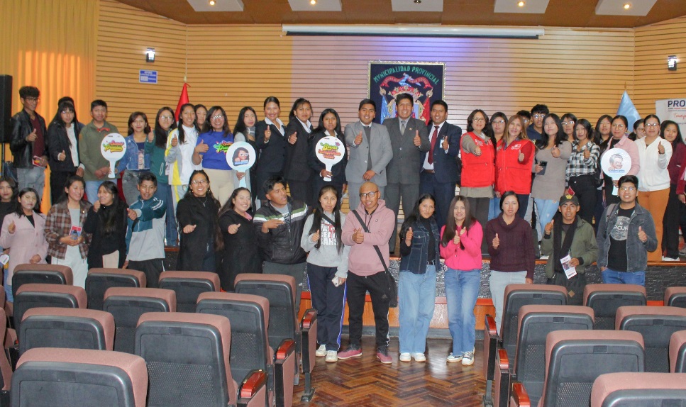 Municipalidad de Puno impulsa taller de formación juvenil “Por una juventud sin violencia”