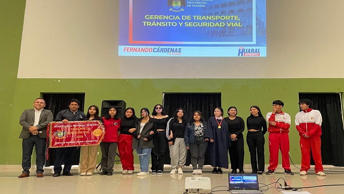 Comuna Provincial de Huaral realiza concurso "Voces por la Educación Vial II"